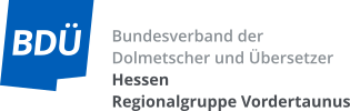 Logo BDÜ Hessen, Regionalgruppe Frankfurt